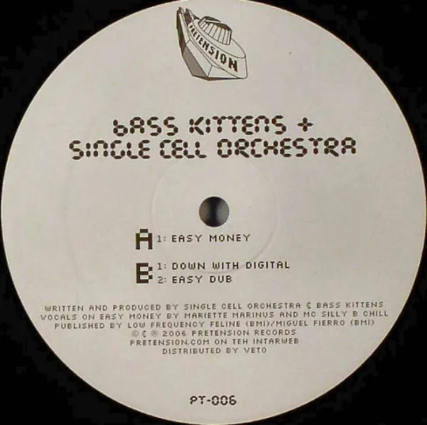 Bass Kittens + Single Cell Orchestra, Easy Money cover